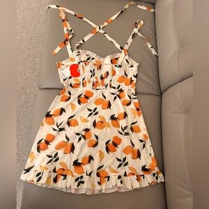 Cider Multicolor Smocked dress. M